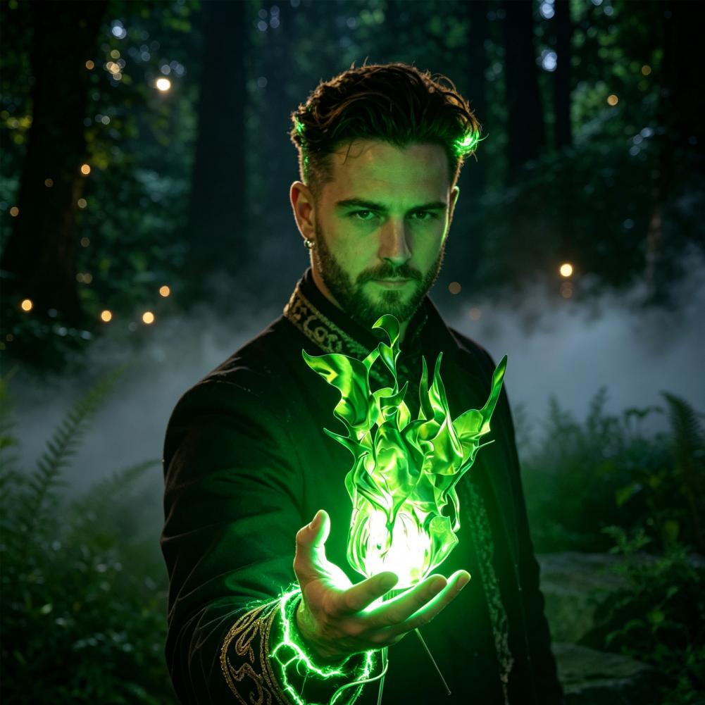 Cosplay Fireball Prop - อุปกรณ์ประกอบฉากเปลวไฟจำลองแบบมือถือ อุปกรณ์ประกอบฉากลูกไฟลอยได้ อุปกรณ์ประกอบฉากลูกไฟ LED เปลวไฟเรืองแสงแบบมือถือ ใช้พลังงานจากแบตเตอรี่