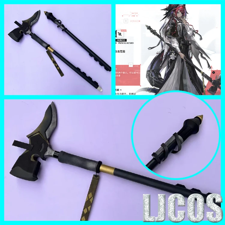 Cosplay Prop Axe - เกรซแบร์เรอร์ แอ็กซ์ อาร์ไนท์สคอสเพลย์อุปกรณ์ประกอบฉากฮาโลวีนคริสต์มาสแฟนซีปาร์ตี้เครื่องแต่งกายอุปกรณ์เสริม