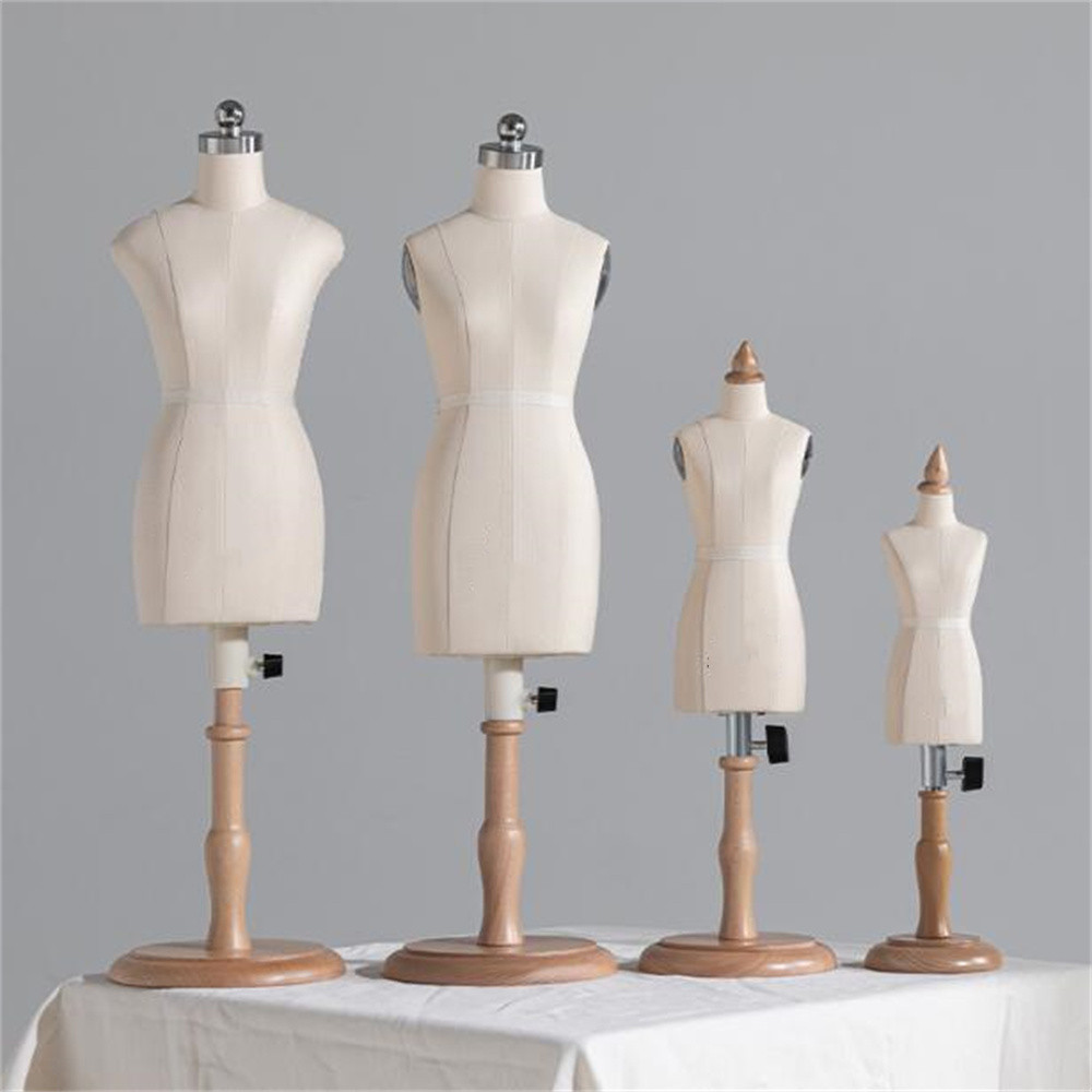 Cosplay Prop Foam - ลําตัวไม้เย็บเสื้อผ้า Dummy Tailor's Mannequin Body หญิง,1/2