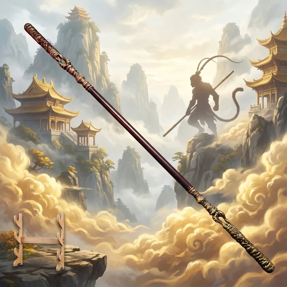 Cosplay Prop Katana - ดาบคาตานะพลาสติก รุ่น Monkey King ยาว 180