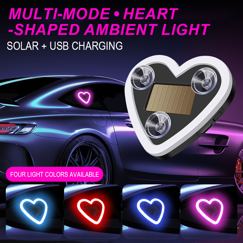Led El Wire - ไฟตกแต่งรถยนต์ LED สร้างบรรยากาศรัก แสงไฟประดับหน้าต่าง ไฟโซลาร์เรืองแสง ไฟนีออนตกแต่งรถยนต์