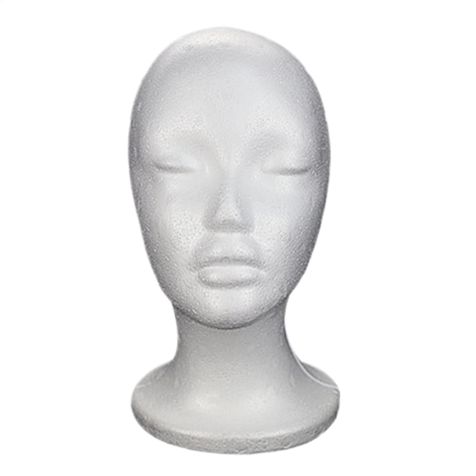 Cosplay Prop Foam - หัวหุ่นโฟมสำหรับวิกผม หุ่นโชว์วิกผม แว่นตา หมวก อุปกรณ์เสริมสำหรับวิกผม ขาตั้งสำหรับวิกผม