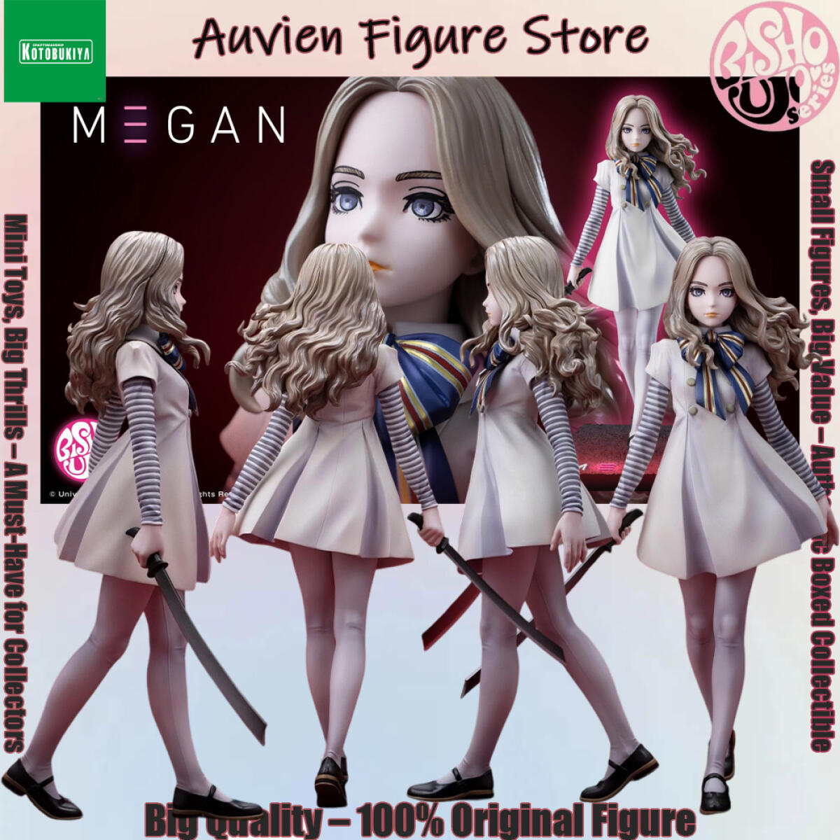 Kotobukiya Bishoujo - ฟิกเกอร์อนิเมะ Megan Crossroad ตัวละครจาก Kotobukiya Bishoujo