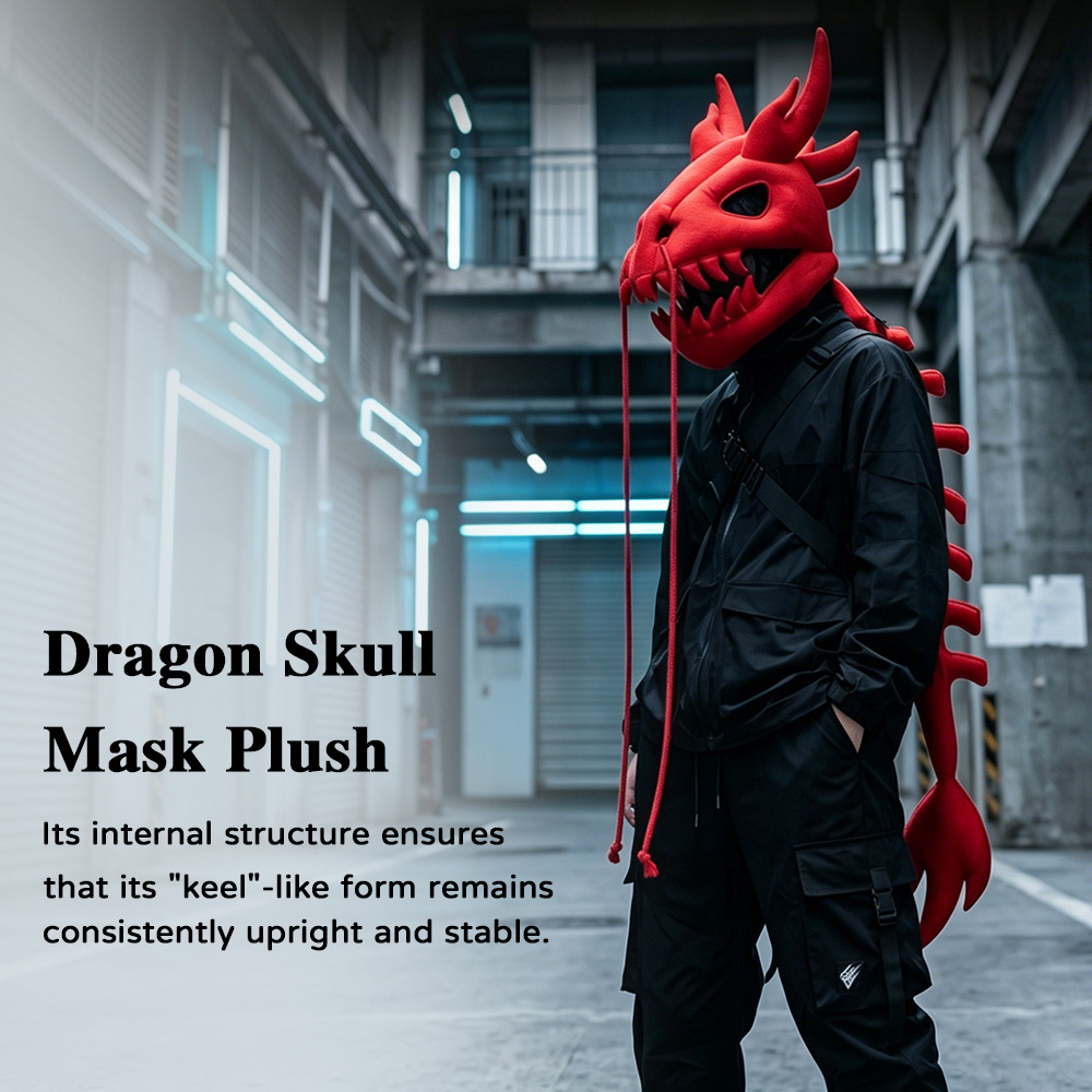 หน้ากากหัวไดโนเสาร์แบบตุ๊กตาพร - Cosplay Prop Designer บทวิจารณ์และราคา