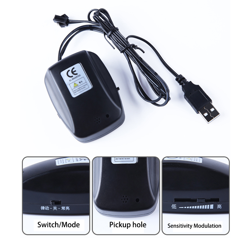 สายสายไฟ El เรืองแสง10/5/3M นี - Led El Wire บทวิจารณ์และราคา