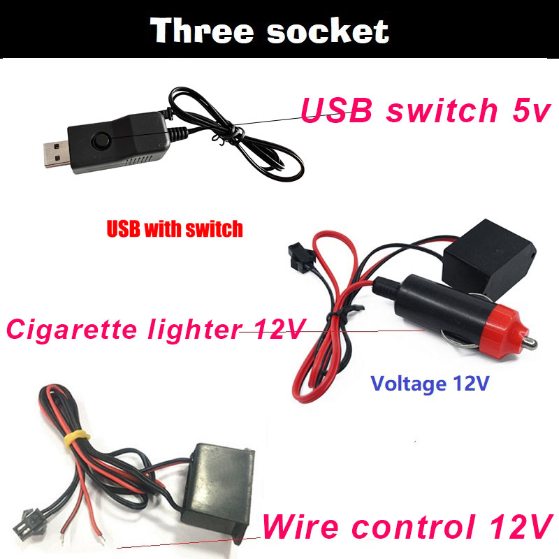 10 M/3 M/5 M นีออน LED ภายในรถ - Led El Wire บทวิจารณ์และราคา