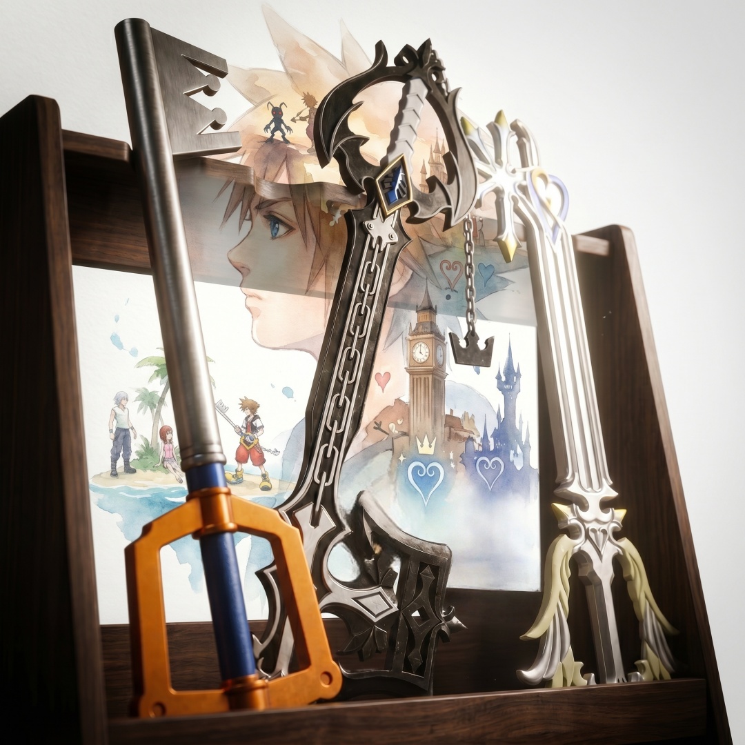 ดาบคีย์เบลดโซระ คิงดอมฮาร์ตส์  - Keyblade Cosplay Prop บทวิจารณ์และราคา