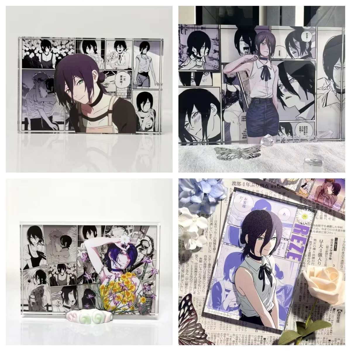 อะคริลิคฟิกเกอร์อนิเมะ เดนจิ แ - Acrylic Cosplay Prop บทวิจารณ์และราคา